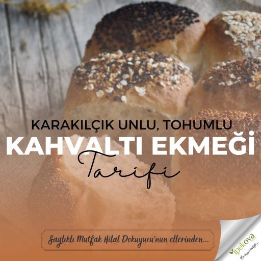 Karakılçık Unlu,Tohumlu Kahvaltı Ekmeği
